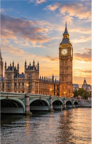 AI-generated illustration: eu express london big ben